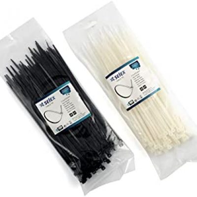 CABLE TIE 8″ (3.6X200) – 5 BUNDLE (500pcs) SELEX BK